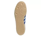 adidas Samba OG Cloud White Blue Gum nízke streetové tenisky biele-modré — produktová fotografia na bielom pozadí, bočný pohľad