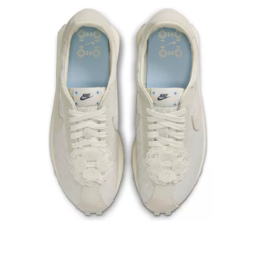 Nike LD-1000 Soft Pearl dámske nízke streetové tenisky — produktová fotografia na bielom pozadí, bočný pohľad