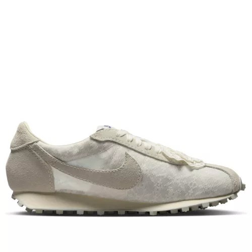 Nike LD-1000 Soft Pearl dámske nízke streetové tenisky — produktová fotografia na bielom pozadí, bočný pohľad