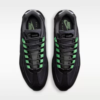 Nike Air Max 95 Big Bubble Iron Grey Illusion Green pánske nízke mestské tenisky sivé