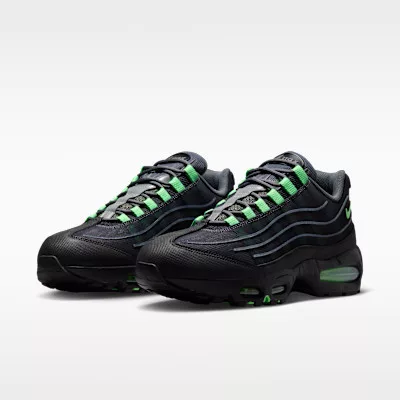 Nike Air Max 95 Big Bubble Iron Grey Illusion Green pánske nízke mestské tenisky sivé