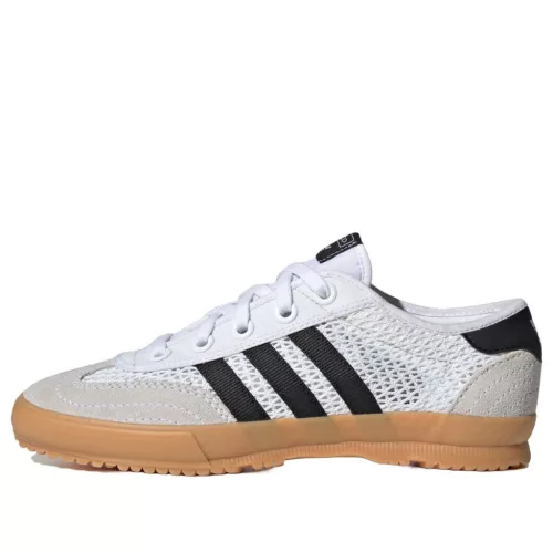 adidas Tischtennis 'White Black Gum' dámske nízke streetové tenisky biele-čierne — produktová fotografia na bielom pozadí, bočný pohľad
