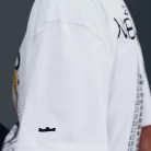 LeBron 'Bubble Boy' Basketball T-Shirt White pánske tričko biele — produktová fotografia na bielom pozadí, bočný pohľad