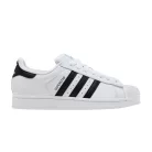 adidas Superstar II White Black nízke streetové tenisky biele-čierne — produktová fotografia na bielom pozadí, bočný pohľad