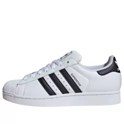 adidas Superstar II White Black nízke streetové tenisky biele-čierne — produktová fotografia na bielom pozadí, bočný pohľad