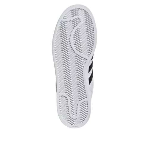 adidas Superstar II White Black nízke streetové tenisky biele-čierne — produktová fotografia na bielom pozadí, bočný pohľad