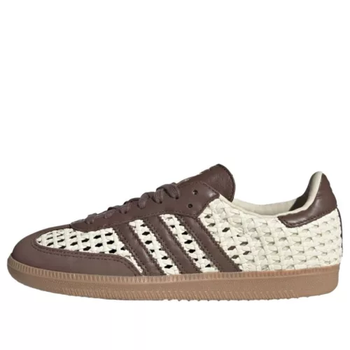 adidas Samba OG Cream White Earth Strata (Women's) dámske nízke mestské tenisky krémová biela hnedá