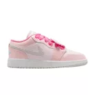 Air Jordan 1 Low SE Pink Bloom (GS) detské nízke mestské tenisky ružové