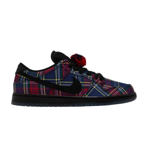 Nike SB Dunk Low Nardwuar pánske nízke mestské tenisky červené čierne žlté modré