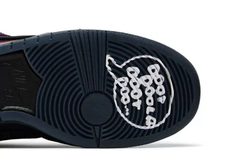 Nike SB Dunk Low Nardwuar pánske nízke mestské tenisky červené čierne žlté modré