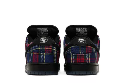 Nike SB Dunk Low Nardwuar pánske nízke mestské tenisky červené čierne žlté modré