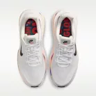 Nike Vomero Premium CM White Racer Blue Crimson nízke bežecké tenisky biele-modré — produktová fotografia na bielom pozadí, bočný pohľad