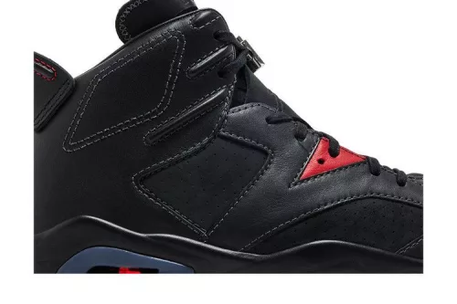 Jordan 6 Retro Bin23 pánske vysoké basketbalové topánky čierne