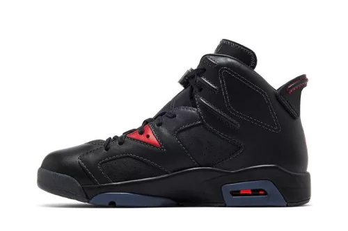 Jordan 6 Retro Bin23 pánske vysoké basketbalové topánky čierne