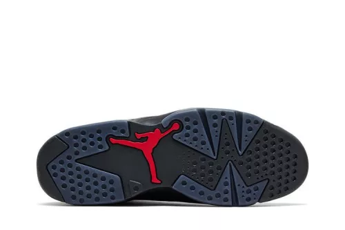 Jordan 6 Retro Bin23 pánske vysoké basketbalové topánky čierne