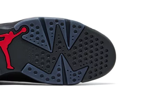Jordan 6 Retro Bin23 pánske vysoké basketbalové topánky čierne