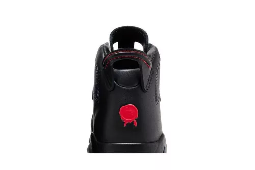 Jordan 6 Retro Bin23 pánske vysoké basketbalové topánky čierne