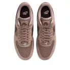 Nike Air Force 1 '07 LV8 Mink Brown Dark Hazel pánske nízke mestské tenisky hnedé