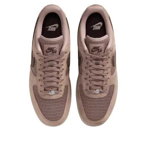 Nike Air Force 1 '07 LV8 Mink Brown Dark Hazel pánske nízke mestské tenisky hnedé