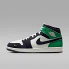 Air Jordan 1 Mid SE Lucky Green pánske členkové mestské tenisky biele zelené žlté čierne