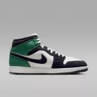 Air Jordan 1 Mid SE Lucky Green pánske členkové mestské tenisky biele zelené žlté čierne