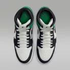Air Jordan 1 Mid SE Lucky Green pánske členkové mestské tenisky biele zelené žlté čierne