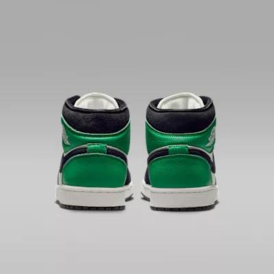 Air Jordan 1 Mid SE Lucky Green pánske členkové mestské tenisky biele zelené žlté čierne