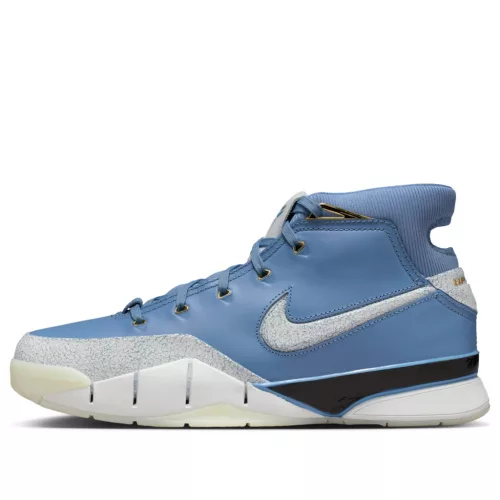 Nike Kobe 1 Protro City of Champions nízke basketbalové tenisky — produktová fotografia na bielom pozadí, bočný pohľad