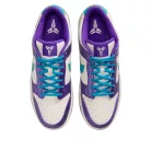 Nike Dunk Low Protro Kobe Bryant Draft Day nízke streetové tenisky — produktová fotografia na bielom pozadí, bočný pohľad