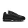 Nike Air Max 95 QS Big Bubble Black Leather nízke streetové tenisky čierne — produktová fotografia na bielom pozadí, bočný pohľad