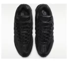 Nike Air Max 95 QS Big Bubble Black Leather nízke streetové tenisky čierne — produktová fotografia na bielom pozadí, bočný pohľad