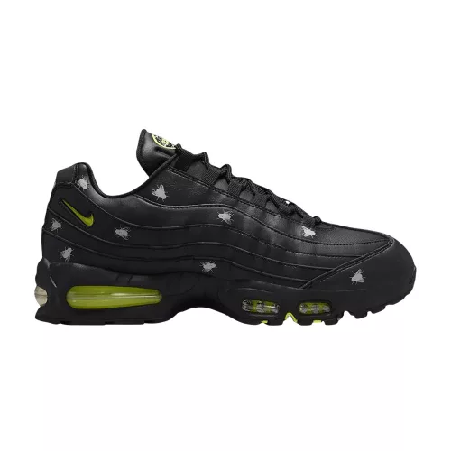 Nike Air Max 95 Premium Houseflies nízke streetové tenisky — produktová fotografia na bielom pozadí, bočný pohľad