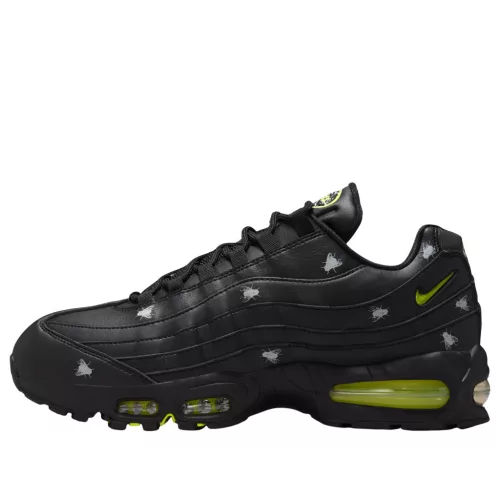 Nike Air Max 95 Premium Houseflies nízke streetové tenisky — produktová fotografia na bielom pozadí, bočný pohľad