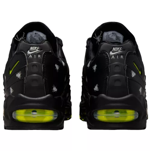 Nike Air Max 95 Premium Houseflies nízke streetové tenisky — produktová fotografia na bielom pozadí, bočný pohľad