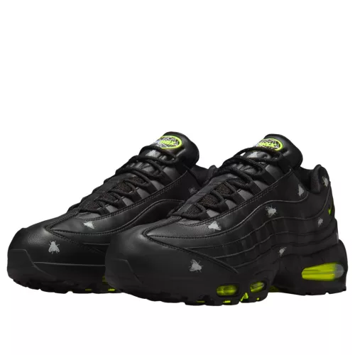 Nike Air Max 95 Premium Houseflies nízke streetové tenisky — produktová fotografia na bielom pozadí, bočný pohľad