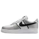 Nike Air Force 1 Low '07 LV8 Metallic Silver White Black pánske nízke mestské tenisky strieborné biele čierne