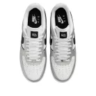 Nike Air Force 1 Low '07 LV8 Metallic Silver White Black pánske nízke mestské tenisky strieborné biele čierne