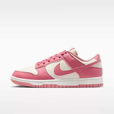 Nike Dunk Low Sail Peony (Women's) dámske nízke mestské tenisky biele ružové