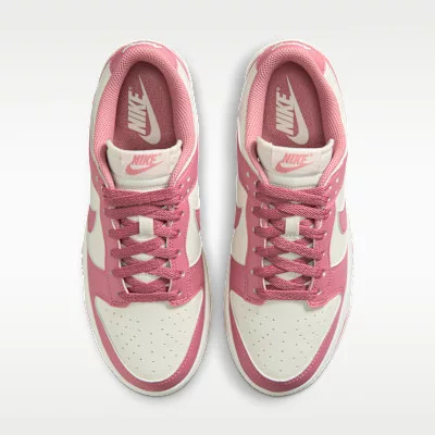 Nike Dunk Low Sail Peony (Women's) dámske nízke mestské tenisky biele ružové