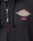 Nike Jordan x Levi's Full Zip Hoodie Black unisex mikina čierna