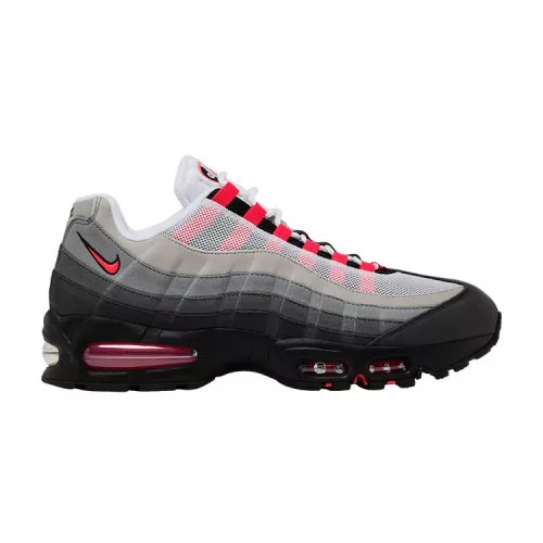 Nike Air Max 95 OG Big Bubble Solar Red 2.0 pánske nízke mestské tenisky čierne