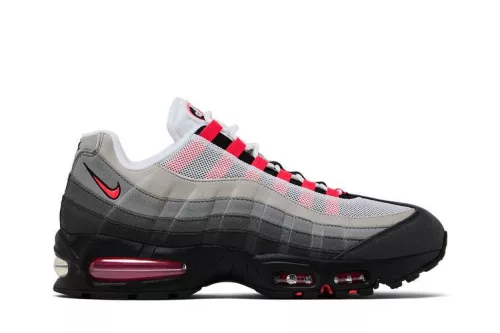 Nike Air Max 95 OG Big Bubble Solar Red 2.0 pánske nízke mestské tenisky čierne