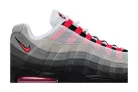 Nike Air Max 95 OG Big Bubble Solar Red 2.0 pánske nízke mestské tenisky čierne
