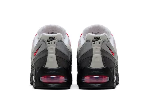 Nike Air Max 95 OG Big Bubble Solar Red 2.0 pánske nízke mestské tenisky čierne
