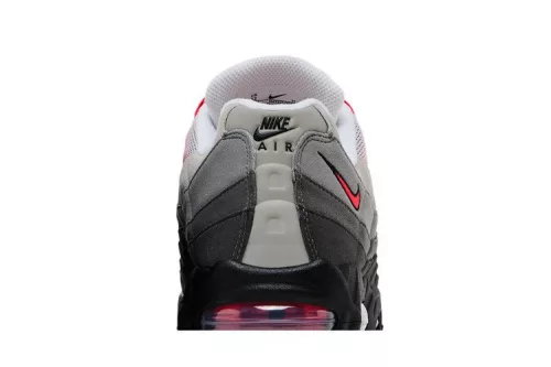 Nike Air Max 95 OG Big Bubble Solar Red 2.0 pánske nízke mestské tenisky čierne