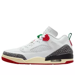 Jordan Spizike Low SE Do The Right Thing nízke streetové tenisky — produktová fotografia na bielom pozadí, bočný pohľad