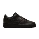 Nike Air Force 1 Low '07 PRM Morse Code Velvet Brown Black nízke streetové tenisky hnedé-čierne — produktová fotografia na bielom pozadí, bočný pohľad