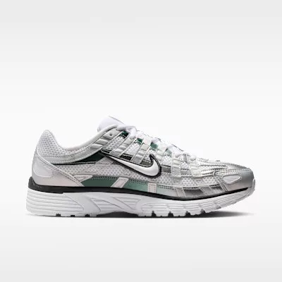 Nike P-6000 Dark Smoke Grey White (Women's) dámske nízke mestské tenisky sivé