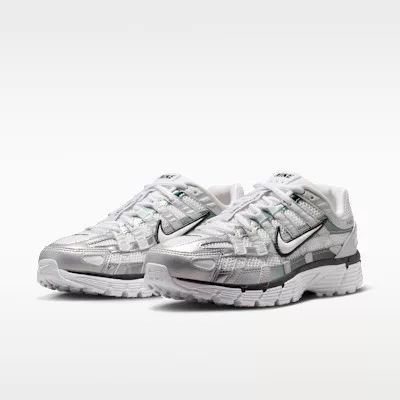 Nike P-6000 Dark Smoke Grey White (Women's) dámske nízke mestské tenisky sivé
