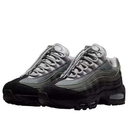 Nike Air Max 95 SE Black Light Smoke Grey pánske nízke mestské tenisky čierne sivé